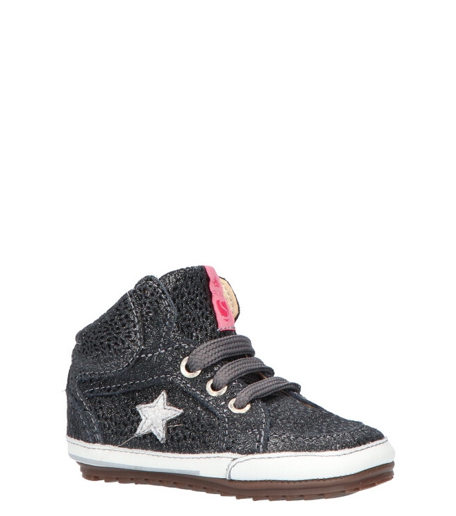 Shoesme Shoesme babyschoen <span>BP21W026-C</span> Black Silver Shoesme babyschoen <span>BP21W026-C</span> BP21W026-C zwart - www.bremmerschoenen.info - Bremmer Schoenen