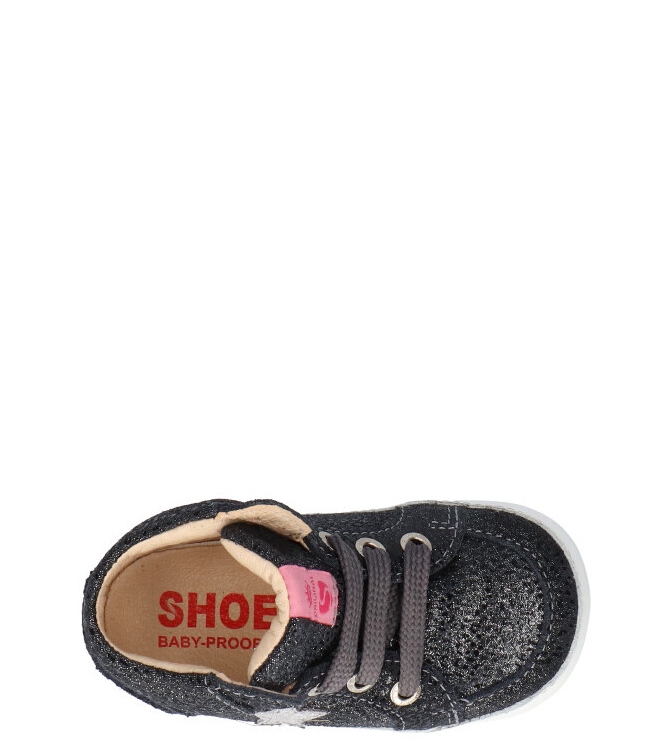 Shoesme Shoesme babyschoen <span>BP21W026-C</span> Black Silver Shoesme babyschoen <span>BP21W026-C</span> BP21W026-C zwart - www.bremmerschoenen.info - Bremmer Schoenen