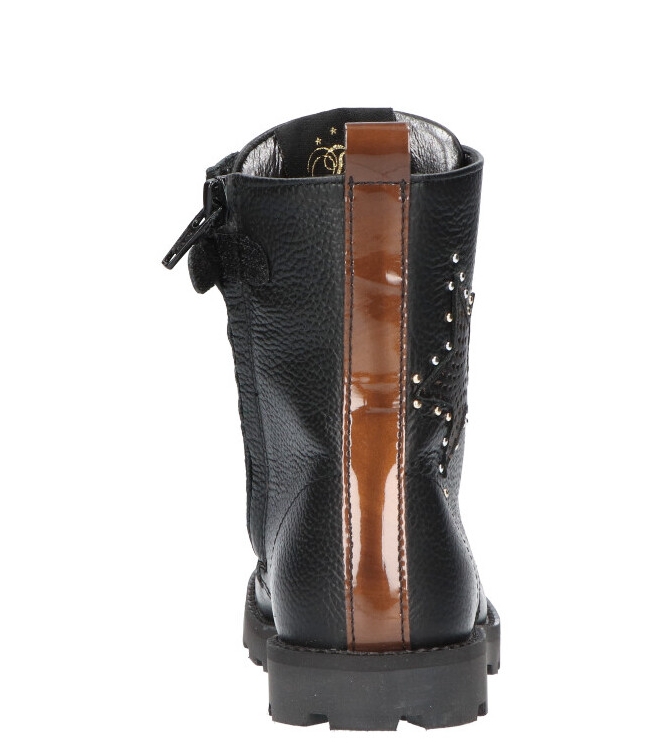 Shoesme veterboot <span>TA21W024-B</span> TA21W024-B zwart - www.bremmerschoenen.info - Bremmer Schoenen