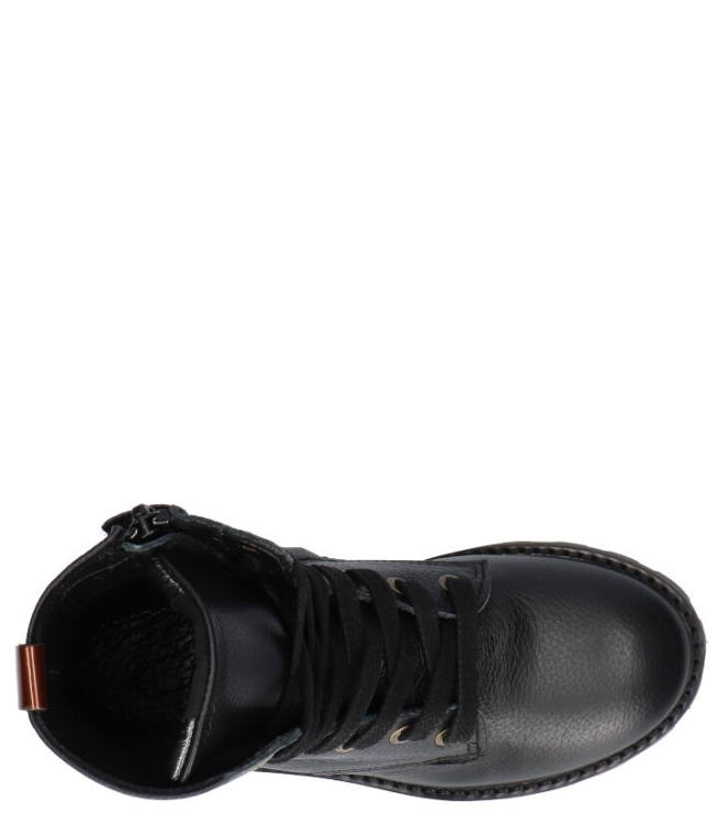 Shoesme veterboot <span>TA21W024-B</span> TA21W024-B zwart - www.bremmerschoenen.info - Bremmer Schoenen