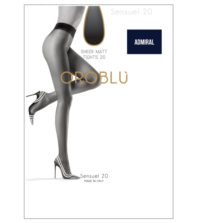 Oroblu Panty <span>Sensuel 20 Admiral</span> Sensuel 20 Admiral blauw - www.bremmerschoenen.info - Bremmer Schoenen