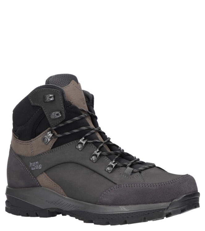 Hanwag Wandelschoen <span>203100-064295 Banks SF Extra GTX</span> 203100-064295 Banks SF Extra GTX grijs - www.bremmerschoenen.info - Bremmer Schoenen