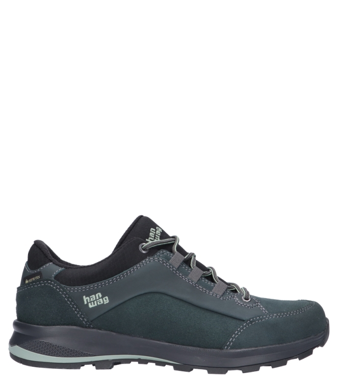 Hanwag Wandelschoen <span>203501-492494 Banks Low Lady GTX</span> 203501-492494 Banks Low Lady GTX groen - www.bremmerschoenen.info - Bremmer Schoenen