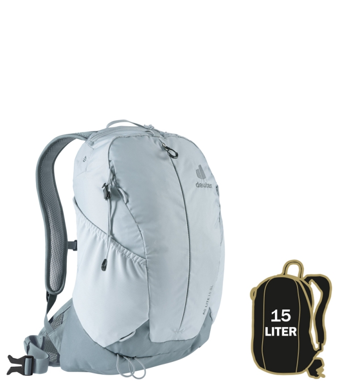 Deuter Deuter rugtas <span>DR3420021-4419 AC Lite 15 SL</span> Tin/ Shale Deuter rugtas <span>DR3420021-4419 AC Lite 15 SL</span> DR3420021-4419 AC Lite 15 SL grijs - www.bremmerschoenen.info - Bremmer Schoenen