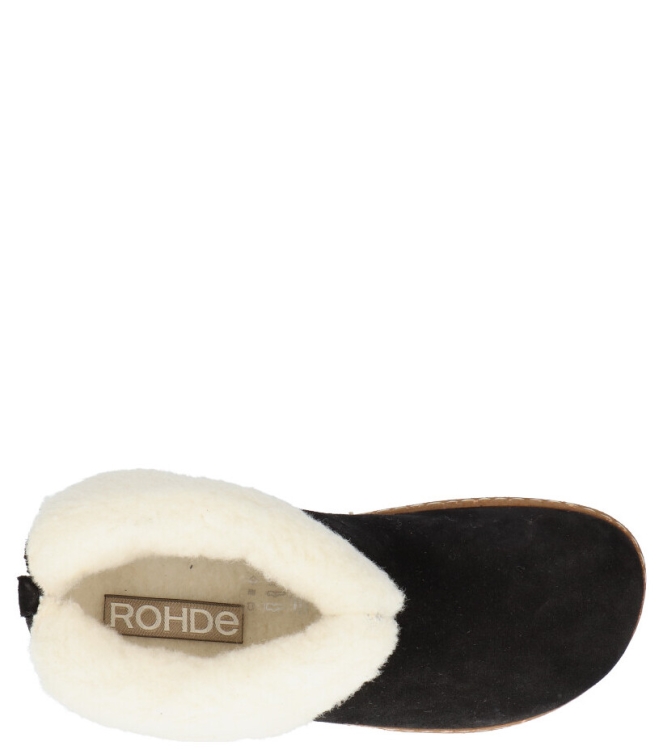 Rohde Rohde pantoffel <span>6128 90</span> Black Rohde pantoffel <span>6128 90</span> 6128 90 zwart - www.bremmerschoenen.info - Bremmer Schoenen