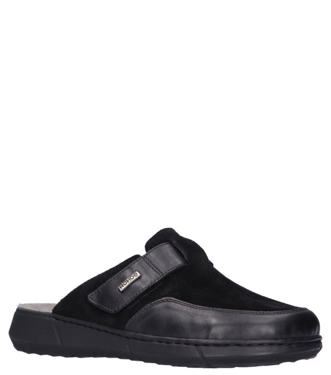 Rohde Rohde pantoffel <span>6722 90</span> Black Rohde pantoffel <span>6722 90</span> 6722 90 zwart - www.bremmerschoenen.info - Bremmer Schoenen