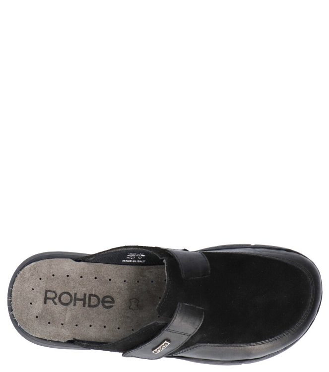 Rohde Rohde pantoffel <span>6722 90</span> Black Rohde pantoffel <span>6722 90</span> 6722 90 zwart - www.bremmerschoenen.info - Bremmer Schoenen