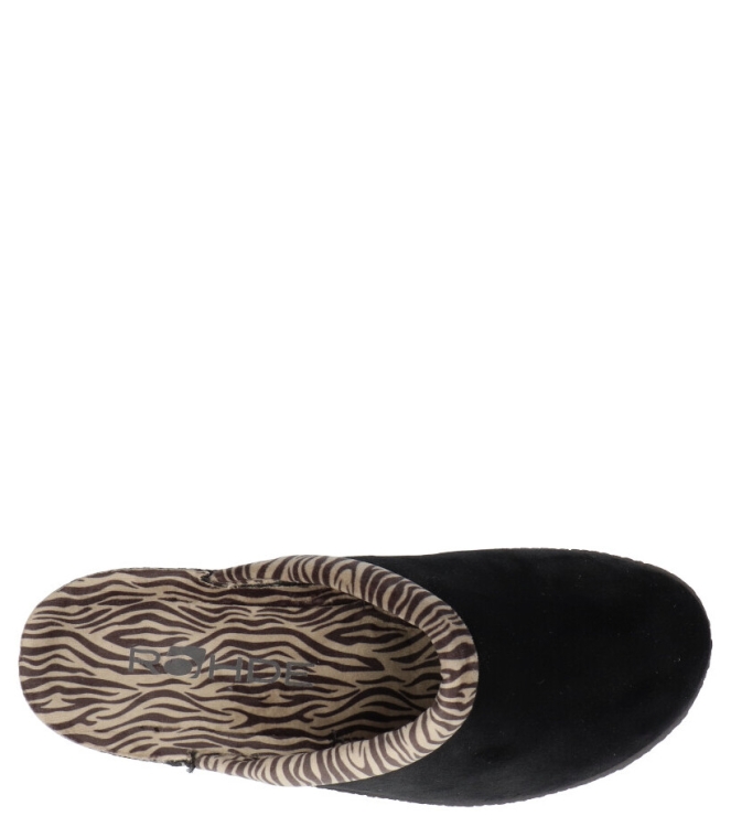 Rohde Rohde pantoffel <span>2465 90</span> Black Rohde pantoffel <span>2465 90</span> 2465 90 zwart - www.bremmerschoenen.info - Bremmer Schoenen