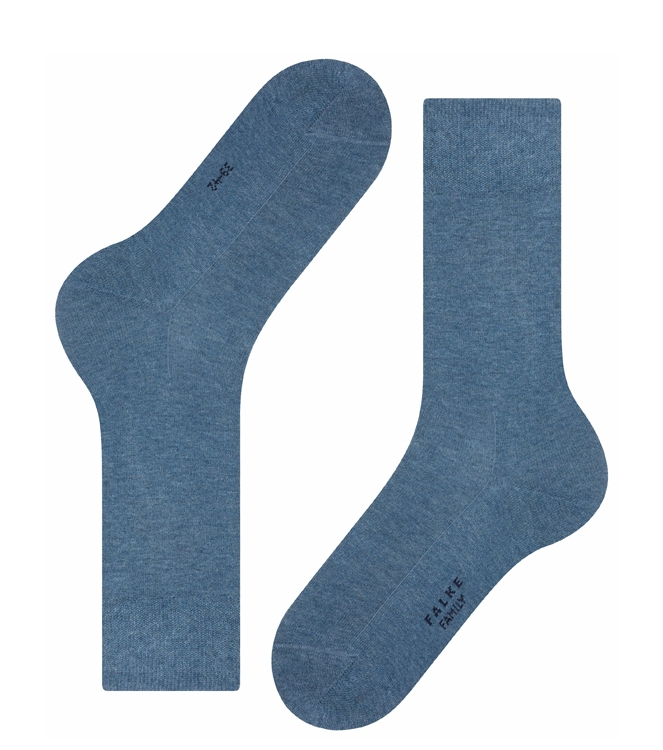 Falke Falke Family <span>14657 6660 Family sokken</span> Light Denim Falke Family <span>14657 6660 Family sokken</span> 14657 6660 Family sokken blauw - www.bremmerschoenen.info - Bremmer Schoenen
