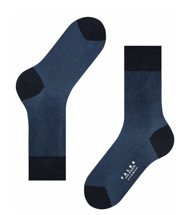 Falke Falke Fine Shadow <span>13141 6370 Fine Shadow</span> Dark Navy Falke Fine Shadow <span>13141 6370 Fine Shadow</span> 13141 6370 Fine Shadow blauw - www.bremmerschoenen.info - Bremmer Schoenen