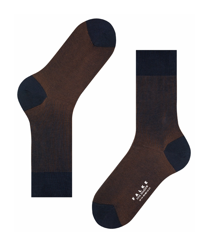 Falke Falke Fine Shadow <span>13141 6374 Fine Shadow</span> Dark Navy Falke Fine Shadow <span>13141 6374 Fine Shadow</span> 13141 6374 Fine Shadow blauw - www.bremmerschoenen.info - Bremmer Schoenen