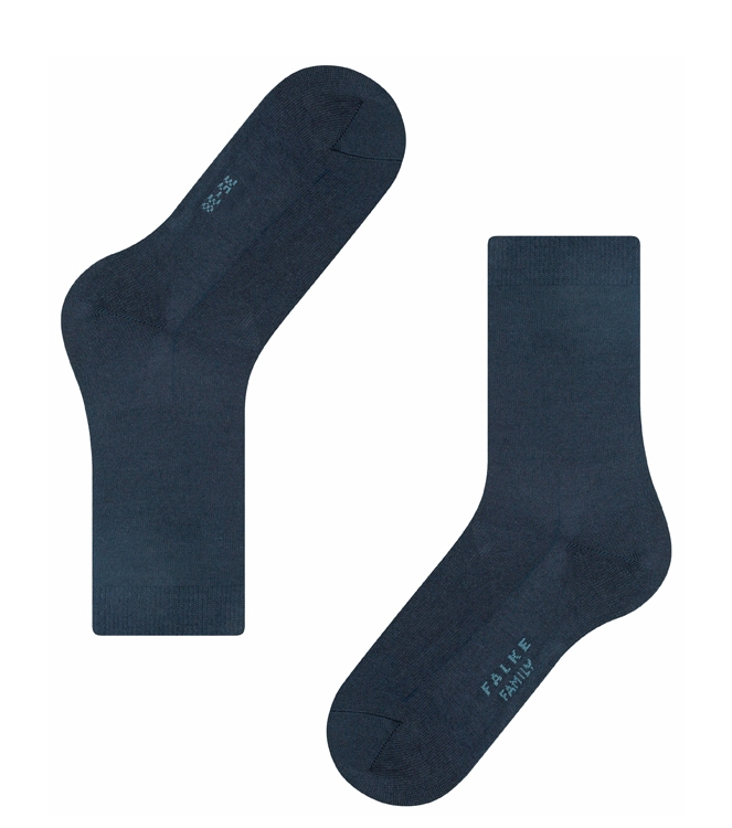 Falke Falke Family <span>46490 6379 Family</span> Dark Navy Falke Family <span>46490 6379 Family</span> 46490 6379 Family blauw - www.bremmerschoenen.info - Bremmer Schoenen