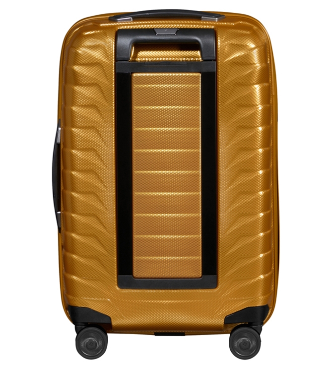 Samsonite trolley <span>140087 6856 Proxis Spinner 55</span> 140087 6856 Proxis Spinner 55 geel - www.bremmerschoenen.info - Bremmer Schoenen