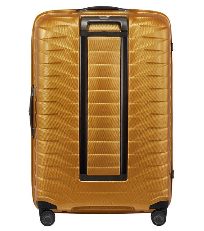 Samsonite koffer <span>126042 6856 Proxis Spinner 75</span> 126042 6856 Proxis Spinner 75 geel - www.bremmerschoenen.info - Bremmer Schoenen