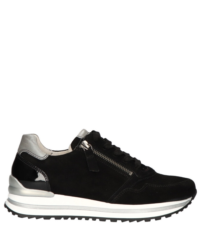 Gabor Gabor sneaker <span>06.528.87</span> 87 schwarz/grey(perf) Gabor sneaker <span>06.528.87</span> 06.528.87 zwart - www.bremmerschoenen.info - Bremmer Schoenen