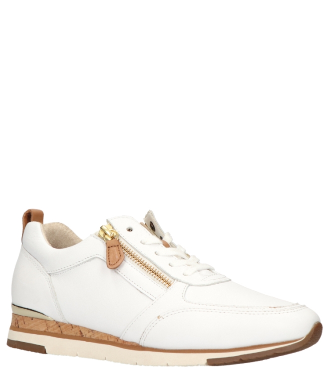 Gabor Gabor sneaker <span>83.431.21</span> 21 weiss/cognac Gabor sneaker <span>83.431.21</span> 83.431.21 wit - www.bremmerschoenen.info - Bremmer Schoenen