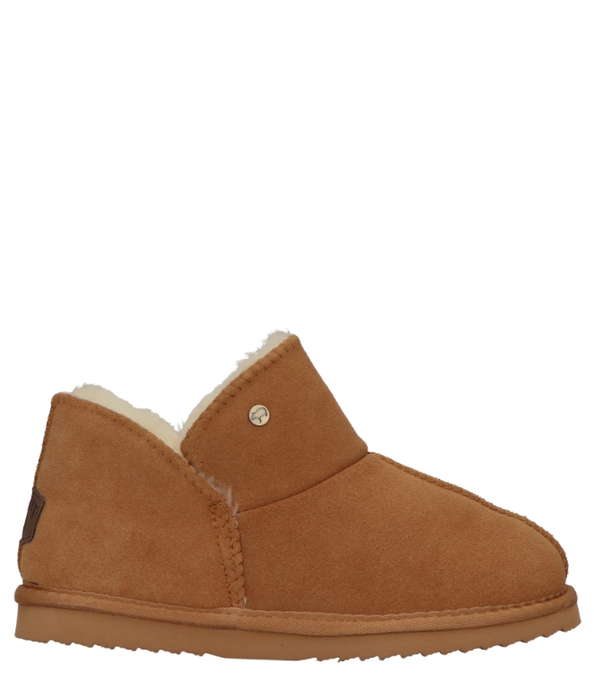 Warmbat pantoffel <span>Willow women WLW321025 Cognac</span> Willow women WLW321025 Cognac cognac - www.bremmerschoenen.info - Bremmer Schoenen
