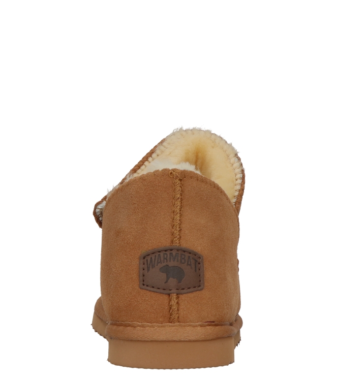 Warmbat pantoffel <span>Willow women WLW321025 Cognac</span> Willow women WLW321025 Cognac cognac - www.bremmerschoenen.info - Bremmer Schoenen