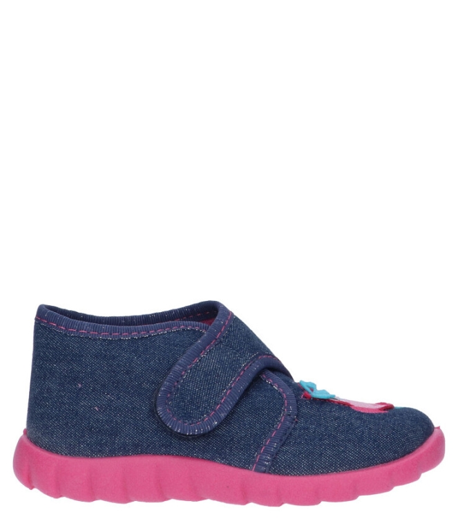 Fischer Fischer kinderpantoffel <span>611541-501</span> 501 jeansblau Fischer kinderpantoffel <span>611541-501</span> 611541-501 blauw - www.bremmerschoenen.info - Bremmer Schoenen