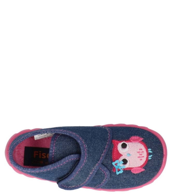 Fischer Fischer kinderpantoffel <span>611541-501</span> 501 jeansblau Fischer kinderpantoffel <span>611541-501</span> 611541-501 blauw - www.bremmerschoenen.info - Bremmer Schoenen