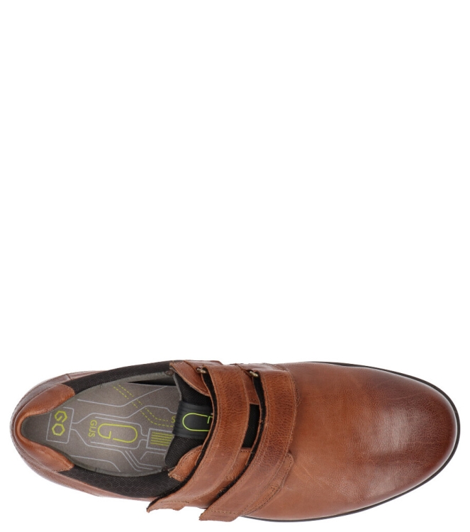 Gijs klittenbandschoen <span>2096 208 7506</span> 2096 208 7506 cognac - www.bremmerschoenen.info - Bremmer Schoenen