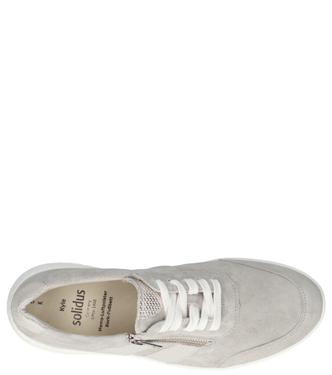 Solidus Solidus sneaker <span>60000 20769 Kyle</span> 20769 VELOUR/TRECCIA mineral Solidus sneaker <span>60000 20769 Kyle</span> 60000 20769 Kyle grijs - www.bremmerschoenen.info - Bremmer Schoenen