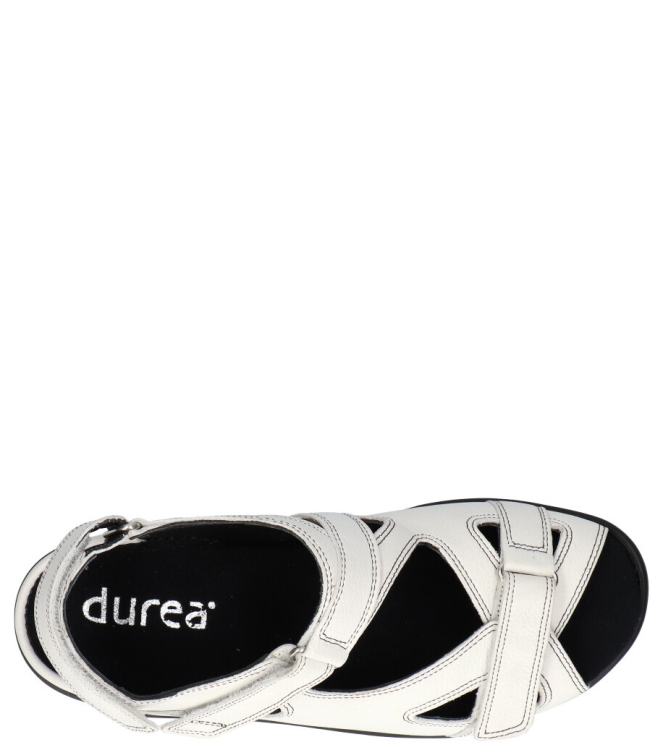 Durea sandaal <span>7258 216 7696</span> 7258 216 7696 wit - www.bremmerschoenen.info - Bremmer Schoenen