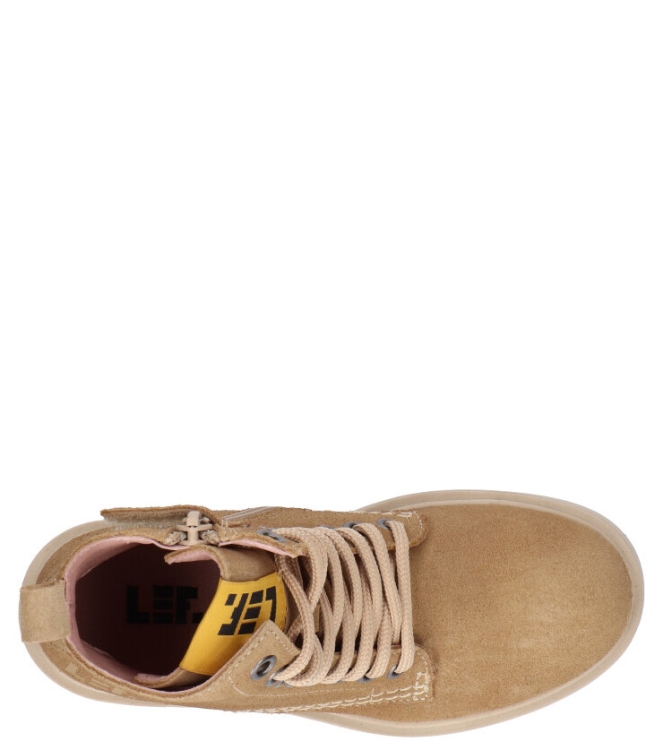 LEF veterboot <span>LF20221.70 1203</span> LF20221.70 1203 beige - www.bremmerschoenen.info - Bremmer Schoenen