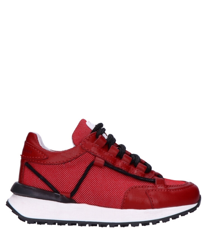 Jochie-Freaks sneaker <span>JF-22446 300 Reble</span> JF-22446 300 Reble rood - www.bremmerschoenen.info - Bremmer Schoenen