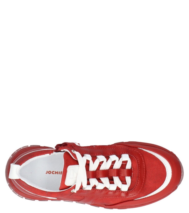 Jochie-Freaks sneaker <span>JF-22614 300 Jim</span> JF-22614 300 Jim rood - www.bremmerschoenen.info - Bremmer Schoenen