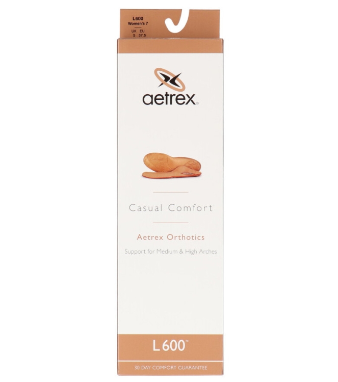 Aetrex Aetrex voetbed <span>L600W Casual Comfort</span> overig Aetrex voetbed <span>L600W Casual Comfort</span> L600W Casual Comfort meerkleurig - www.bremmerschoenen.info - Bremmer Schoenen