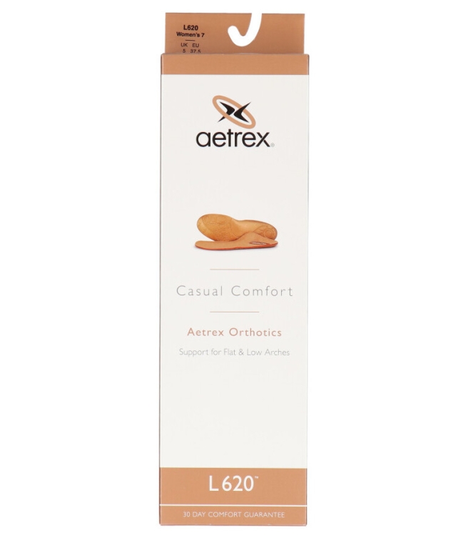 Aetrex voetbed <span>L620W Casual Comfort</span> L620W Casual Comfort meerkleurig - www.bremmerschoenen.info - Bremmer Schoenen
