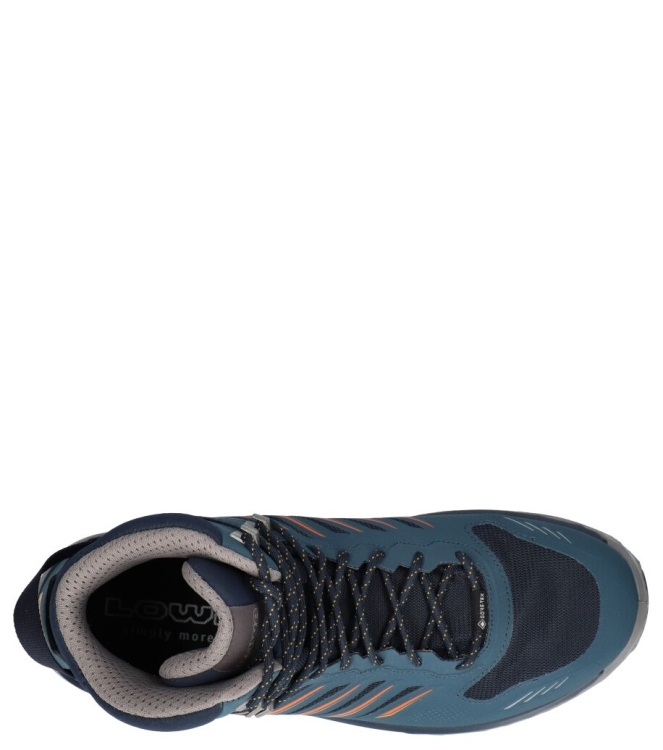 Lowa wandelschoen <span>LM310844-7920 Axos GTX Mid</span> LM310844-7920 Axos GTX Mid blauw - www.bremmerschoenen.info - Bremmer Schoenen