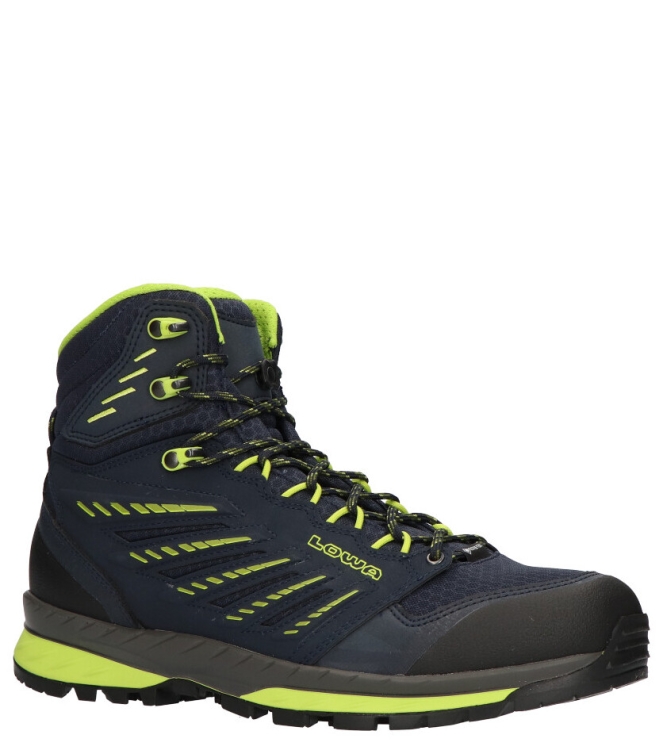 Lowa wandelschoen <span>LW210741-6903 Trek Evo GTX Mid</span> LW210741-6903 Trek Evo GTX Mid blauw - www.bremmerschoenen.info - Bremmer Schoenen