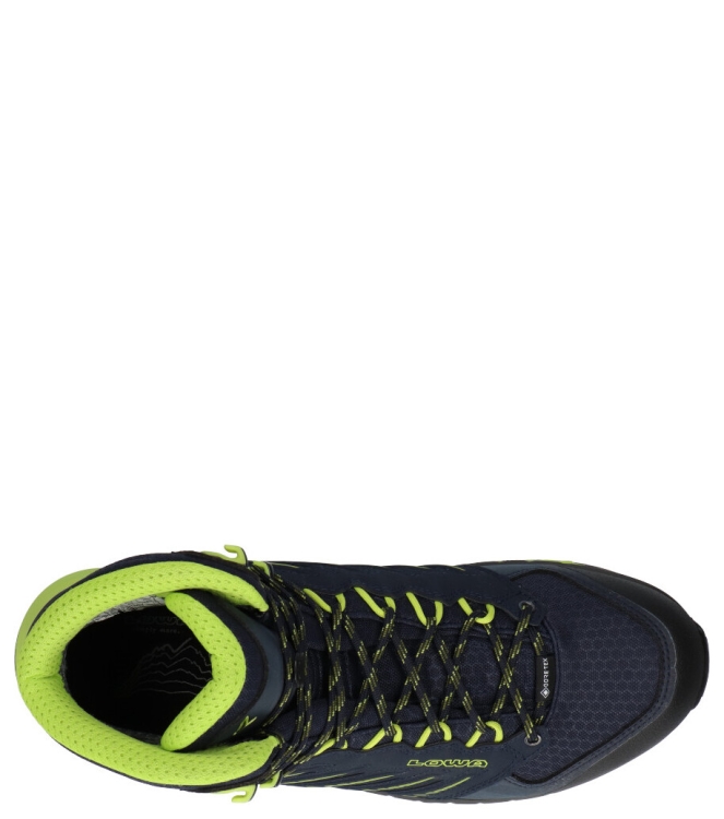 Lowa wandelschoen <span>LW210741-6903 Trek Evo GTX Mid</span> LW210741-6903 Trek Evo GTX Mid blauw - www.bremmerschoenen.info - Bremmer Schoenen