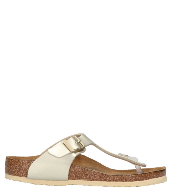 Birkenstock Birkenstock slipper <span>1015593 Gizeh</span> Electric metallic gold Birkenstock slipper <span>1015593 Gizeh</span> 1015593 Gizeh goud - www.bremmerschoenen.info - Bremmer Schoenen