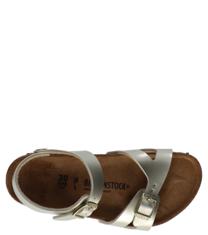 Birkenstock Birkenstock sandaal <span>1014829 Rio Kids BF</span> Electric metallic gold Birkenstock sandaal <span>1014829 Rio Kids BF</span> 1014829 Rio Kids BF goud - www.bremmerschoenen.info - Bremmer Schoenen