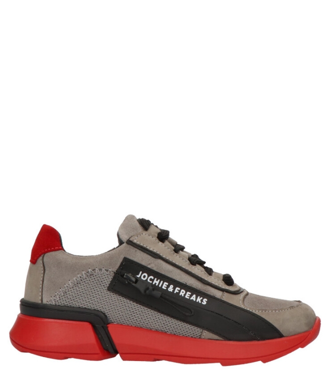 Jochie Freaks sneaker <span>JF-22672 220 Jochie</span> JF-22672 220 Jochie grijs - www.bremmerschoenen.info - Bremmer Schoenen