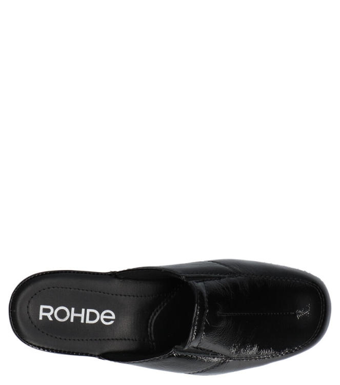 Rohde Rohde pantoffel <span>6142 91</span> Schwarz/ Lack Rohde pantoffel <span>6142 91</span> 6142 91 zwart - www.bremmerschoenen.info - Bremmer Schoenen