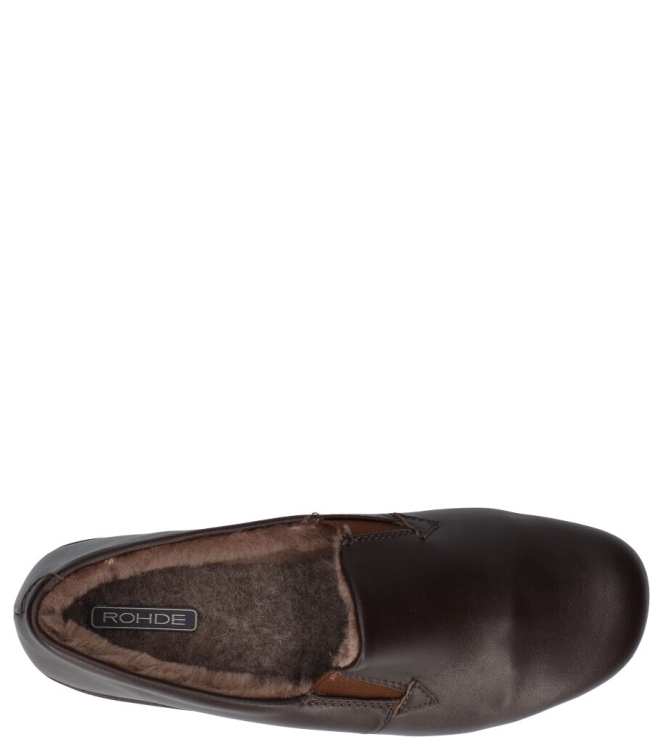 Rohde pantoffel <span>6420 71</span> 6420 71 bruin - www.bremmerschoenen.info - Bremmer Schoenen