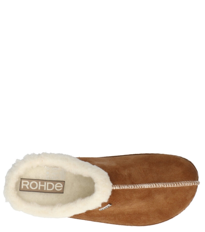 Rohde pantoffel <span>6125 76</span> 6125 76 cognac - www.bremmerschoenen.info - Bremmer Schoenen