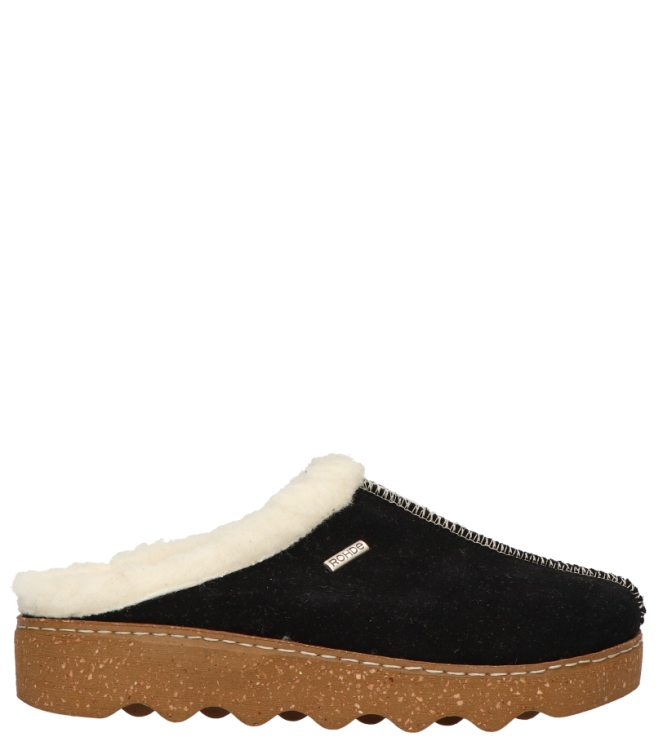 Rohde Rohde pantoffel <span>6125 90</span> Black Rohde pantoffel <span>6125 90</span> 6125 90 zwart - www.bremmerschoenen.info - Bremmer Schoenen