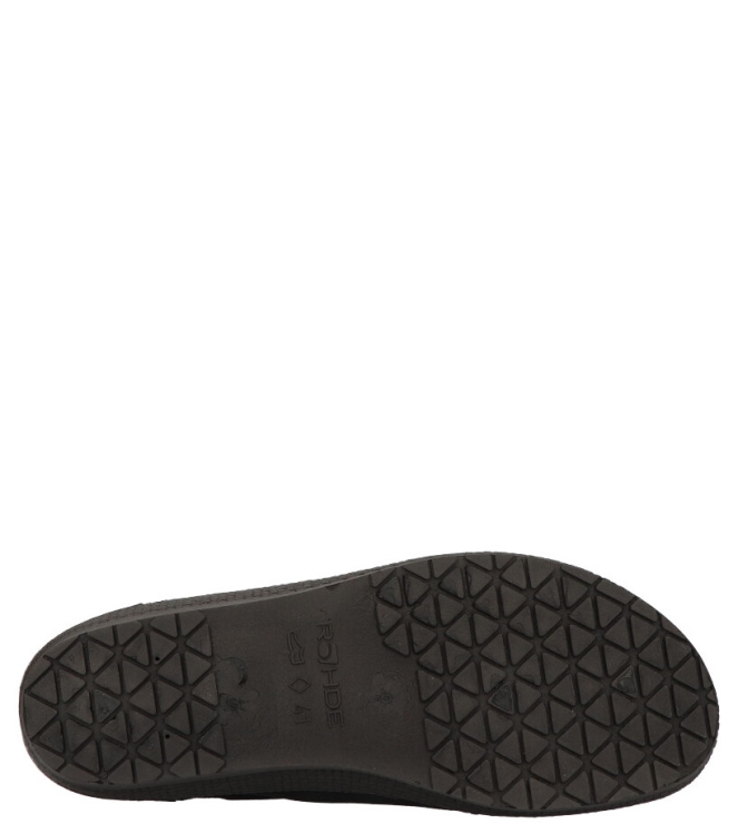 Rohde Rohde pantoffel <span>2291 90</span> Black Rohde pantoffel <span>2291 90</span> 2291 90 zwart - www.bremmerschoenen.info - Bremmer Schoenen