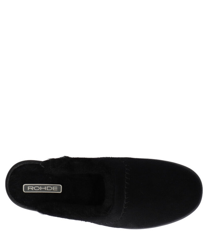 Rohde Rohde pantoffel <span>2510 90</span> Black Rohde pantoffel <span>2510 90</span> 2510 90 zwart - www.bremmerschoenen.info - Bremmer Schoenen