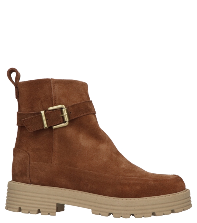 Aqa Aqa Enkellaars <span>A8220 D26</span> D26 velour brandy Aqa Enkellaars <span>A8220 D26</span> A8220 D26 cognac - www.bremmerschoenen.info - Bremmer Schoenen