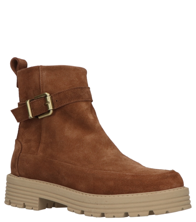 Aqa Aqa Enkellaars <span>A8220 D26</span> D26 velour brandy Aqa Enkellaars <span>A8220 D26</span> A8220 D26 cognac - www.bremmerschoenen.info - Bremmer Schoenen