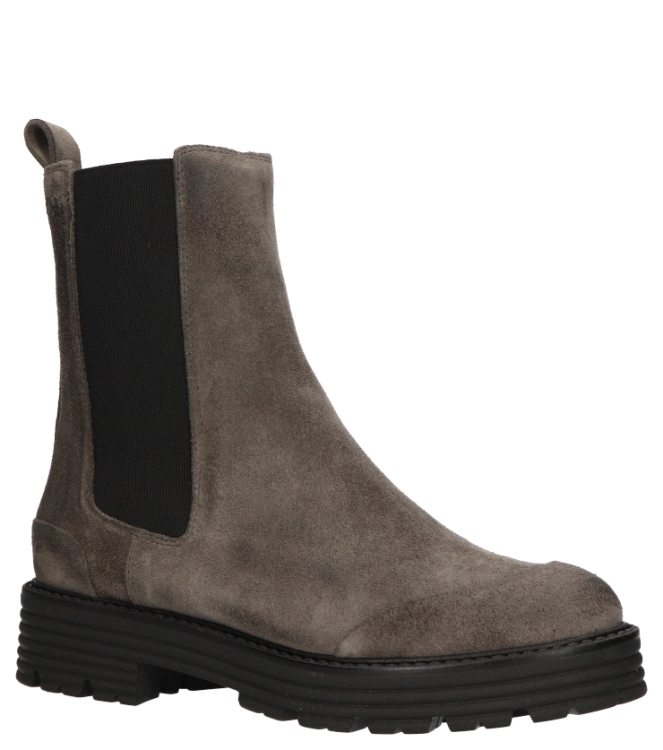 Aqa Aqa chelseaboot <span>A8223 D25</span> D25 velour moonless night Aqa chelseaboot <span>A8223 D25</span> A8223 D25 grijs - www.bremmerschoenen.info - Bremmer Schoenen
