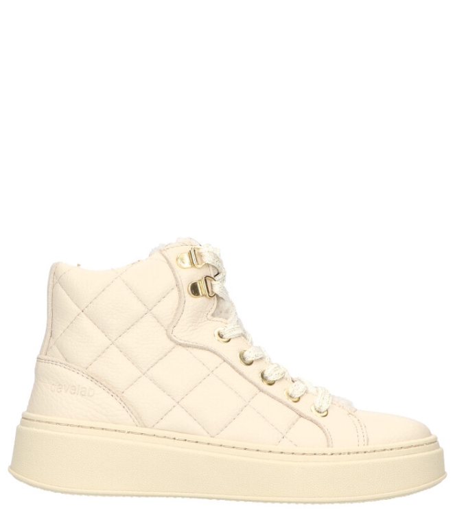 Develab sneaker <span>41438 222</span> 41438 222 beige - www.bremmerschoenen.info - Bremmer Schoenen