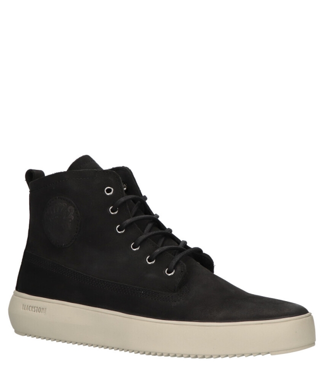 Blackstone sneaker <span>YG-26 Asphalt</span> YG-26 Asphalt zwart - www.bremmerschoenen.info - Bremmer Schoenen