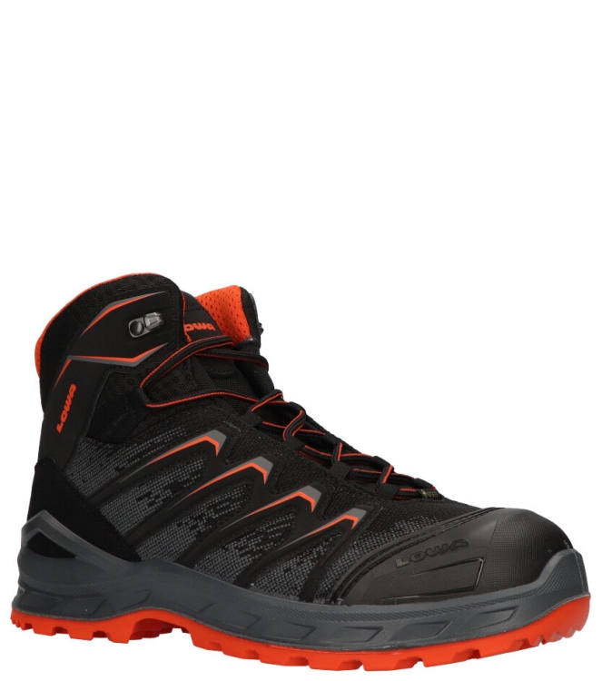 Lowa Lowa Werkschoen <span>EW5460 Larrox Work GTX mid</span> Zwart Lowa Werkschoen <span>EW5460 Larrox Work GTX mid</span> EW5460 Larrox Work GTX mid zwart - www.bremmerschoenen.info - Bremmer Schoenen
